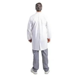 Unisex White Chef Coat Size L