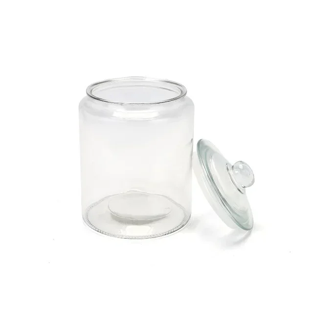 3.8 L Airtight Transparent Biscuit Storage Jar