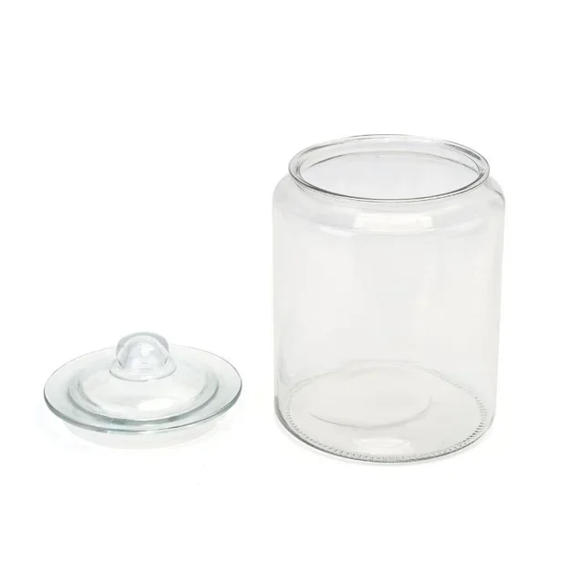 3.8 L Airtight Transparent Biscuit Storage Jar