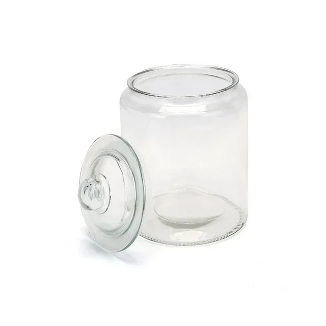3.8 L Airtight Transparent Biscuit Storage Jar