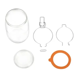Luftdichtes Vorratsglas mit Bügelverschluss 1 Liter