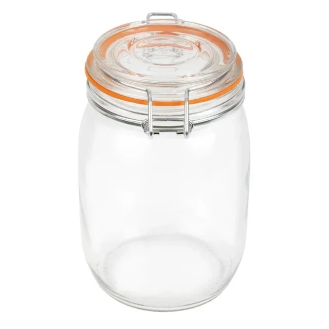 Luftdichtes Vorratsglas mit Bügelverschluss 1 Liter