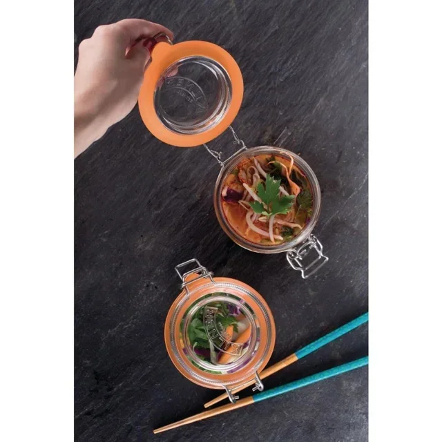 Tarro de Conservación Hermético 350 ml con Cierre Metálico