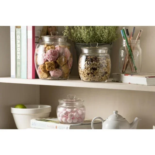 Kilner Glas Aufbewahrungsglas mit luftdichtem Deckel - Fassungsvermögen 4 Liter