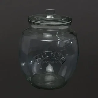 Kilner Glas Aufbewahrungsglas mit luftdichtem Deckel - Fassungsvermögen 4 Liter