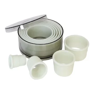 Conjunto 9 Cortadores Redondos Lisos