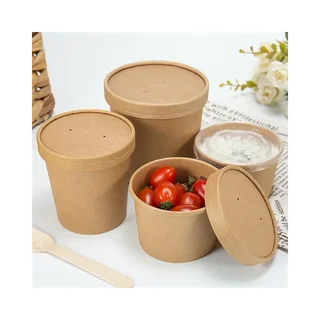 Contenitore in Cartone 480ml - Confezione da 50 Unità