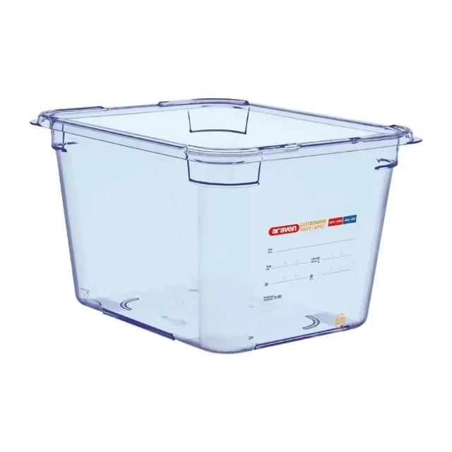 Airtight ABS Container Blue GN 1/2 - Height 200 mm