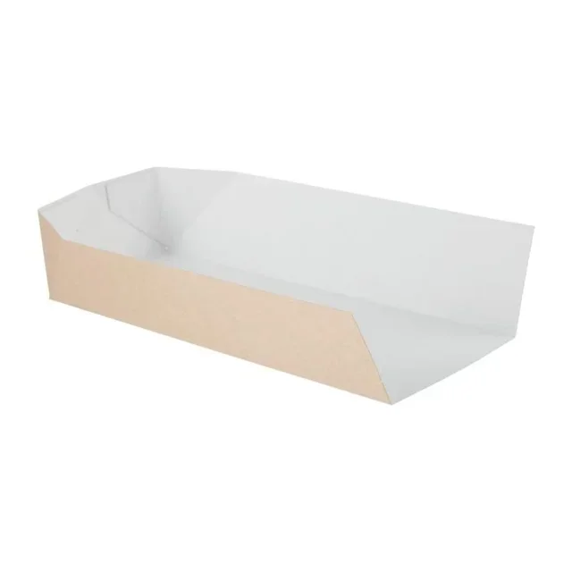 Boîte Carton Sandwich Écologique 80x250mm - Pack 500 Unités