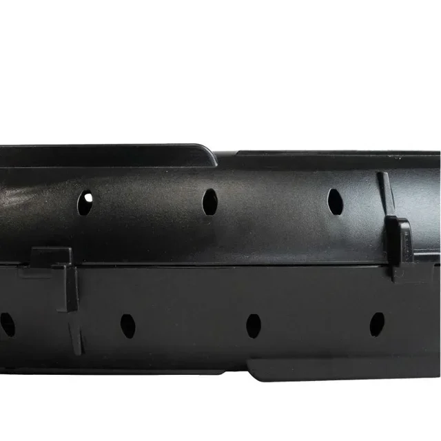 Round Reusable Container 330 mm Diameter Black Color - Pack of 10 Units