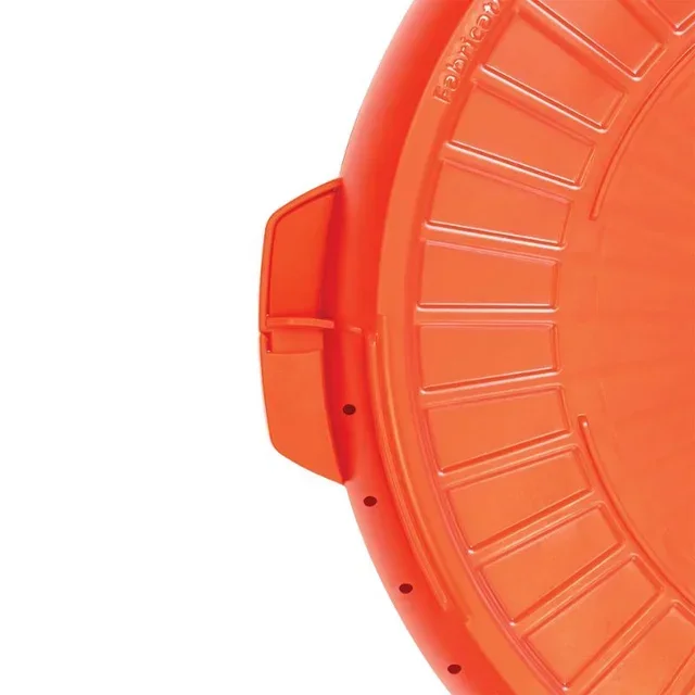 Boîte Circulaire Réutilisable 330 mm Rouge - Lot de 10