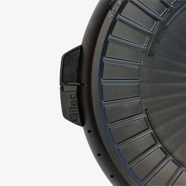 Boîte Circulaire Réutilisable - Diamètre 330 mm - Coloris Noir