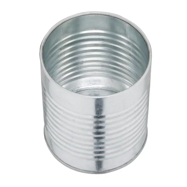 Boîte de Conservation Métallique Ronde - Diamètre 90 mm