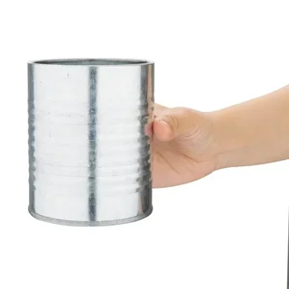 Boîte de Conservation Métallique Ronde - Diamètre 90 mm