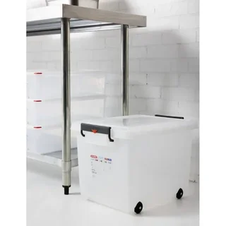 50L Mobile Storage Box with Airtight Lid