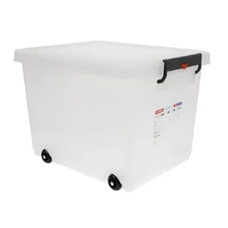 50L Mobile Storage Box with Airtight Lid