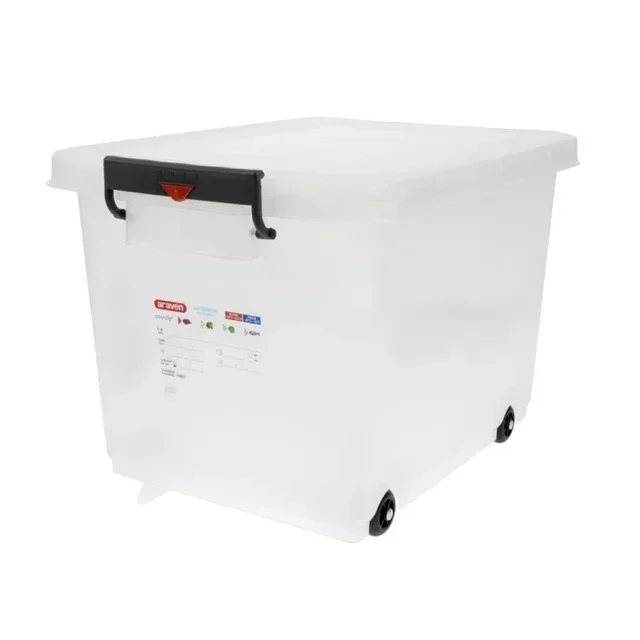 50L Mobile Storage Box with Airtight Lid