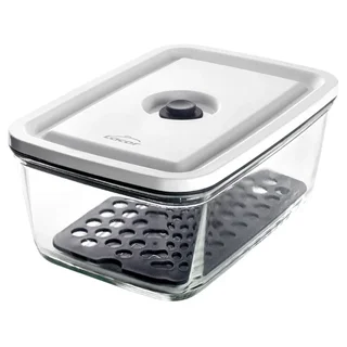 Connected Vacuum Glass Container - Borosilicate Glass 600 ml