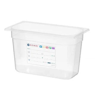 Contenitore Gastronorm GN 1/3 Profondità 200 mm - Capacità 7,8 Litri