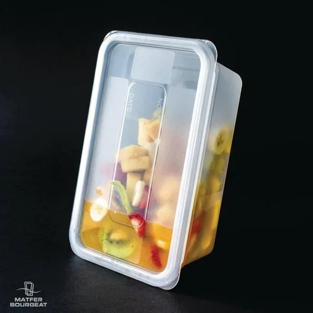 GN 1/4 Gastronorm Storage Container - 3.5 Litres - Pack of 5 Units - Heavy Duty