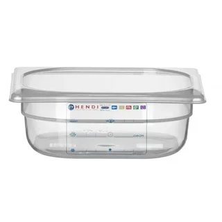 Gastronorm Container GN 1/6 1 Liter Depth 65 mm