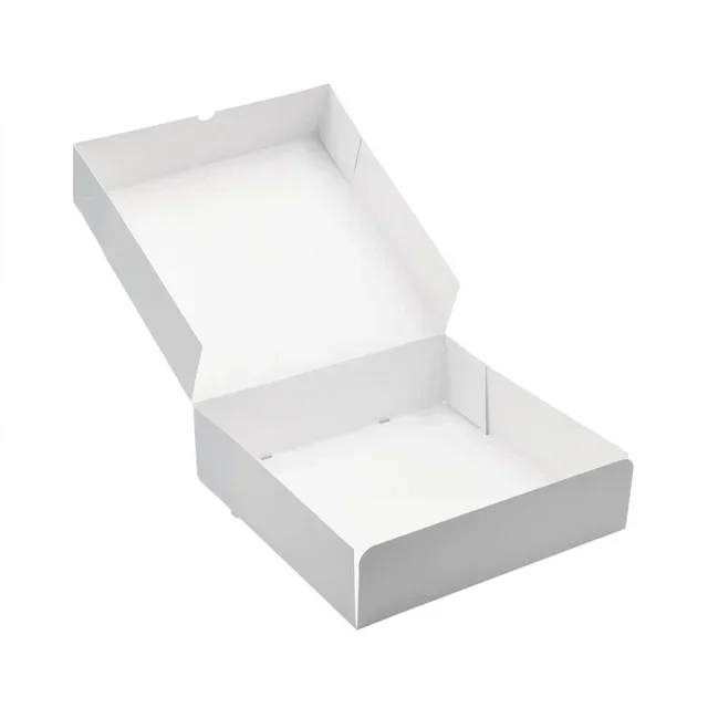 Cardboard Pastry Box 4 Glued Corners 26x26 cm - Pack of 200