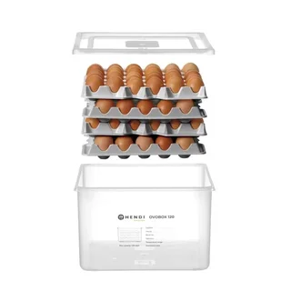 Contenedor de Huevos OVOBOX Formato GN 2/3 - Capacidad 120 Huevos