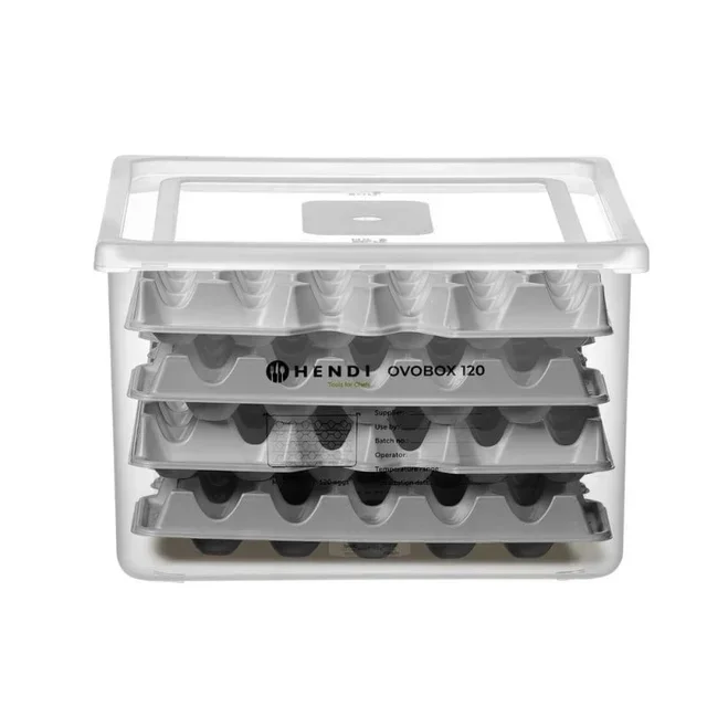 OVOBOX Egg Container GN 2/3 Format - 120 Egg Capacity