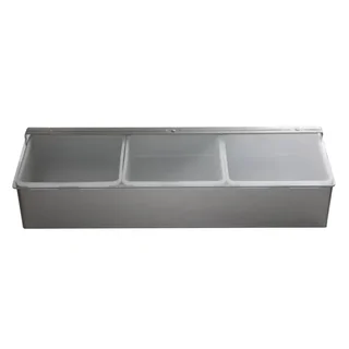 Boîte de Rangement Alimentaire 3 Compartiments - 3x950ml