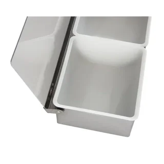 Boîte de Rangement Alimentaire 3 Compartiments - 3x950ml
