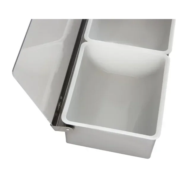 Boîte de Rangement Alimentaire 3 Compartiments - 3x950ml
