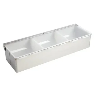 Boîte de Rangement Alimentaire 3 Compartiments - 3x950ml