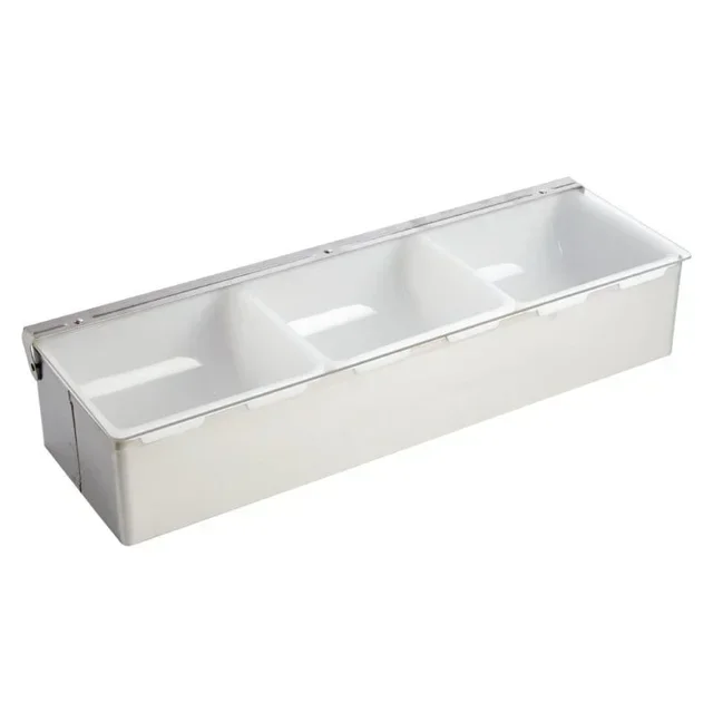 Boîte de Rangement Alimentaire 3 Compartiments - 3x950ml