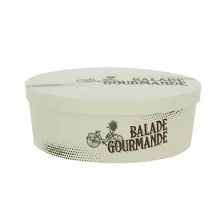 Caja Redonda Apilable Ø 260 mm Beige