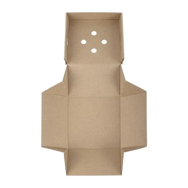 Boîtes à Burger Carrées Pliantes - Lot de 100