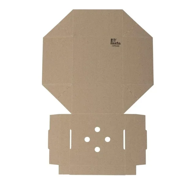 Boîtes à Burger Carrées Pliantes - Lot de 100