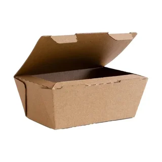 Boîtes à Emporter Alimentaires Micro-cannelées Écologiques 110 x 150 mm - Pack de 300