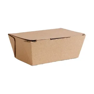 Boîtes à Emporter Alimentaires Micro-cannelées Écologiques 110 x 150 mm - Pack de 300