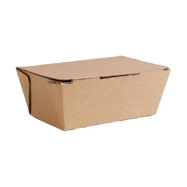 Boîtes à Emporter Alimentaires Micro-cannelées Écologiques 110 x 150 mm - Pack de 300