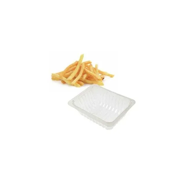 Transparente Pommes-Frites-Schale - 100 cl - Packung mit 150 Stück