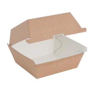 Eco-Friendly Hamburger Boxes 10.5 cm - Pack of 200 Units