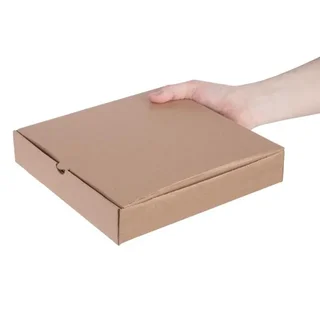 Kraft-Pizzakartons 23 cm - Packung mit 100 Stück