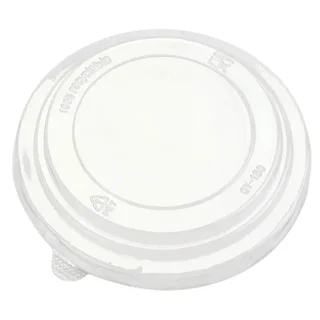 Kraft Schale mit transparentem Deckel 500ml - Packung mit 300 Stück