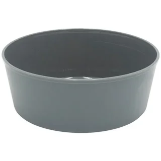 Reusable Polypropylene Serving Bowl Grey - 1200 ml - Pack of 24 Units