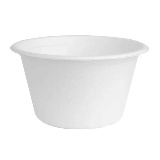 Bowls Ecológicos Fiesta 500 ml - Pack de 50 Bowls Compostables de Bagazo de Caña de Azúcar