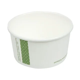 Eco-Friendly Disposable Bowls 170 ml - Pack of 1000 for Soup or Ice Cream