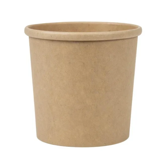 Bols Kraft Micro-Ondables 350ml Éco-Responsables - Pack de 500 Unités