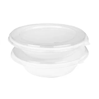 Poke Bowl aus Zuckerrohrbagasse 909ml - Packung mit 50 Stück - Biologisch abbaubar und kompostierbar
