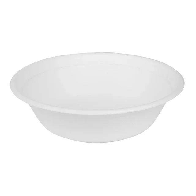 Poke Bowl aus Zuckerrohrbagasse 909ml - Packung mit 50 Stück - Biologisch abbaubar und kompostierbar