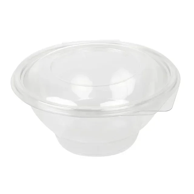 Bols à Salade avec Couvercle 1000 ml - Lot de 200 - Matière Recyclable